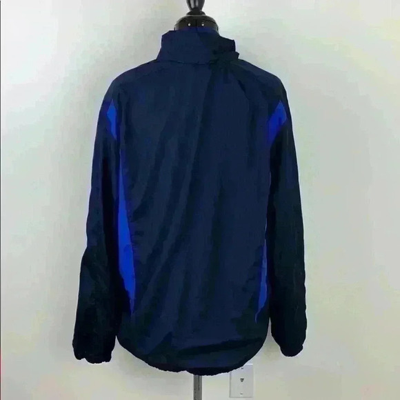 𝅺STARTER athletic wind breaker navy sz M - Picture 7 of 12
